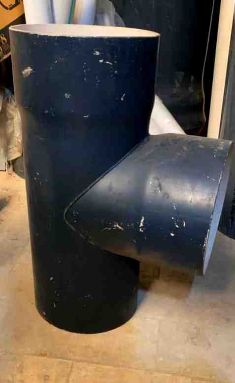 long bend elbow and tee PVC
