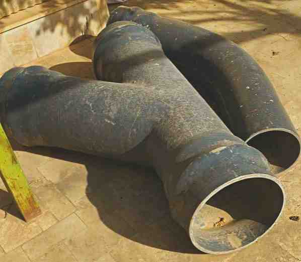 long bend elbow and Molded bends with PVC PVC-U