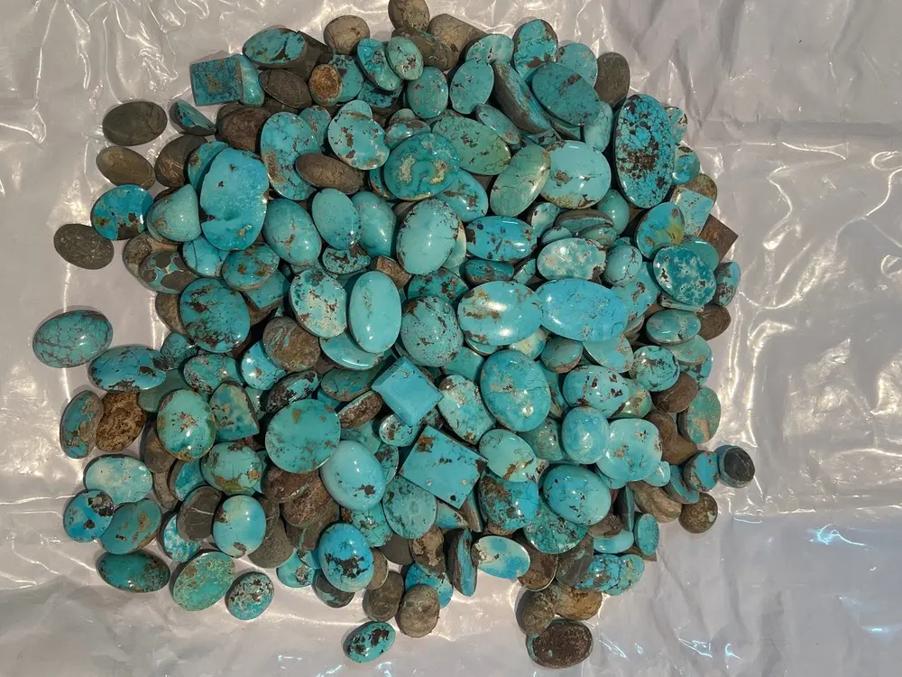Bulk Small Turquoise Cabochons